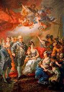 King Charles IV of Spain and his family pay a visit to the University of Valencia in 1802, Vicente Lopez y Portana